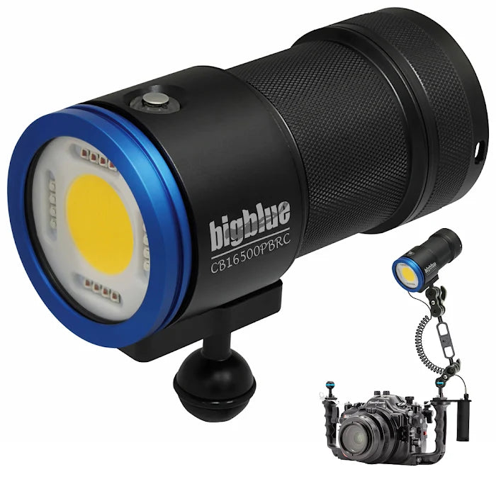 CB-16500PBRC LED alumiininen videovalo