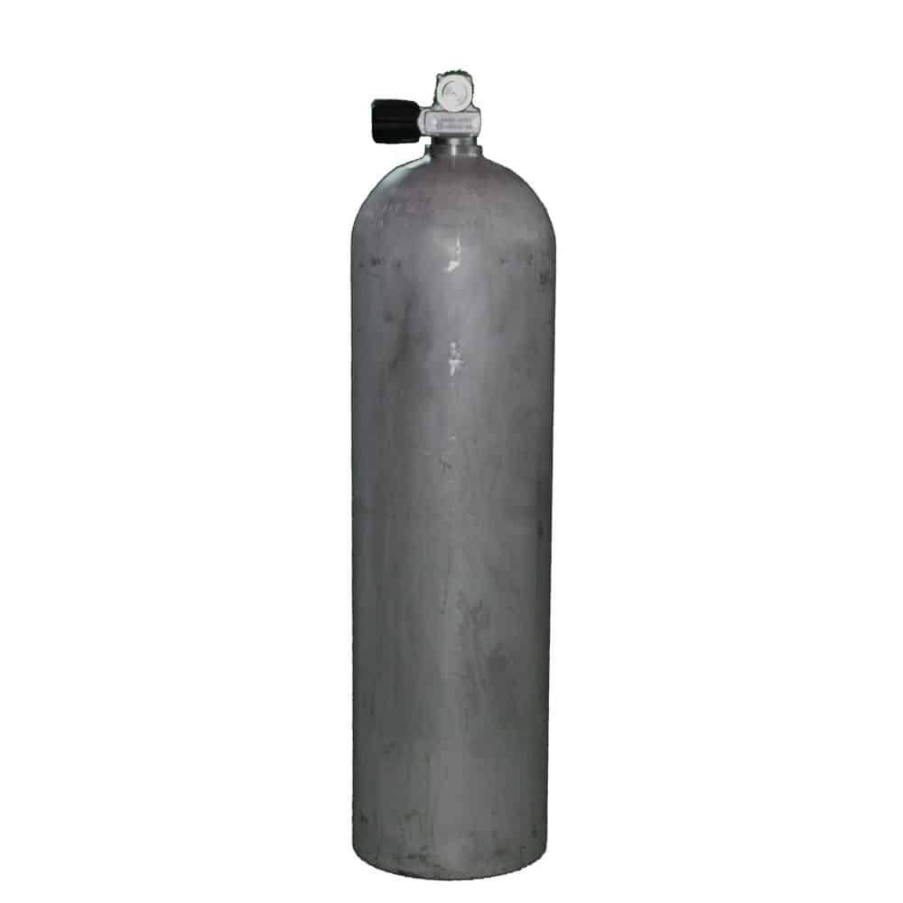 11.1 Liter 80cf AL-Can Aluminum 207 Bar Mono G5/8 Valve