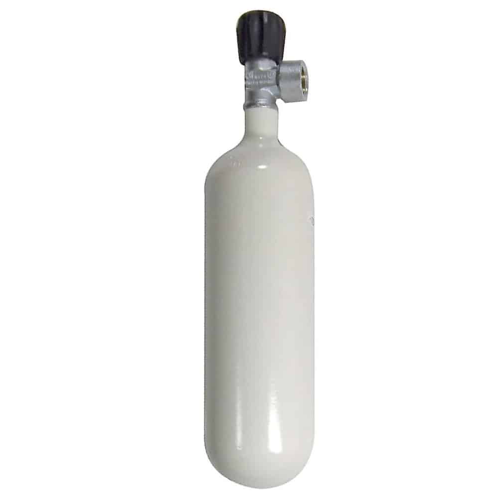 1,0 litran pullo, 200 bar, mono G5/8 -venttiili