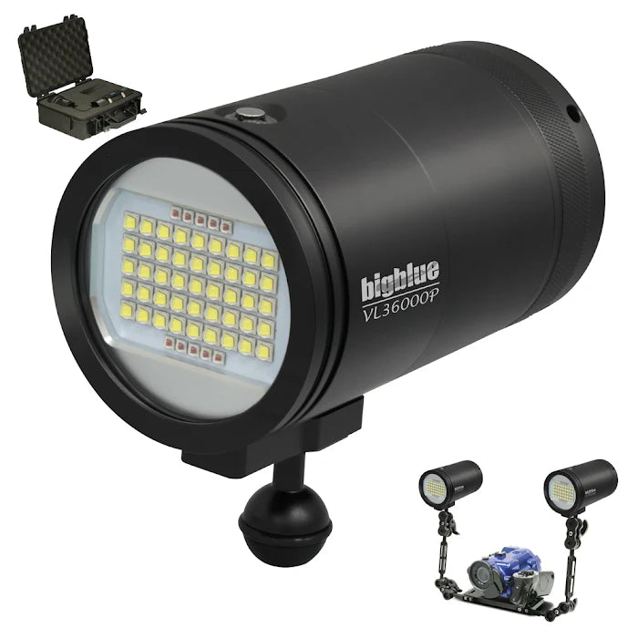 VL36000P Li-ion-ladattava akku Ultra Power LED -videovalo