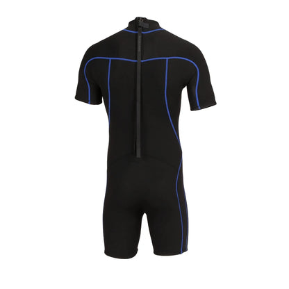 Sport shortsimärkäpuku, miesten, 2 mm