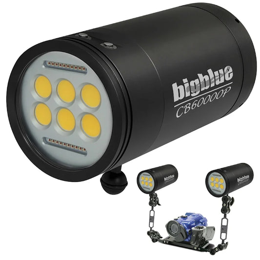 CB60000P ladattava litiumioniakku, valtava teho LED-videovalo