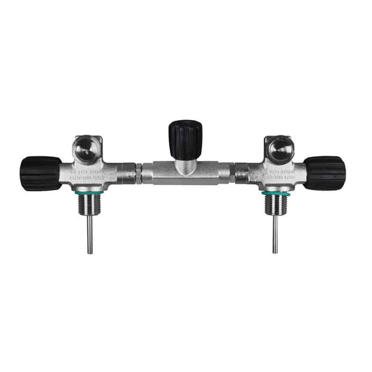Täydellinen eristysjakotukki 12, 15, 16 ja 20 litran pulloille (halkaisija 204 mm) 230 bar
