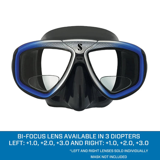 Zoom Dive Mask Bi-Focus Lens