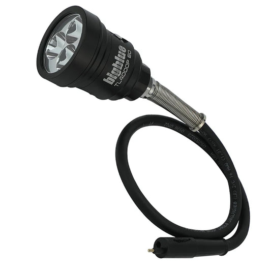 TL4000P EOD/EOS -valaisinpää. Tehokas LED-tekniikkavalo E/O-johdolla.