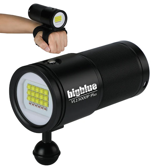 VL15000P Plus -ladattava litiumioniakku, erittäin tehokas LED-videovalo