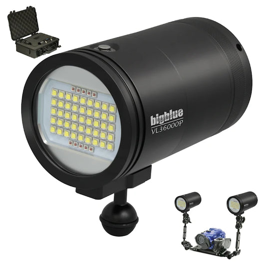 VL36000P Li ion Rechargeable Battery Ultra Power LED Video Light