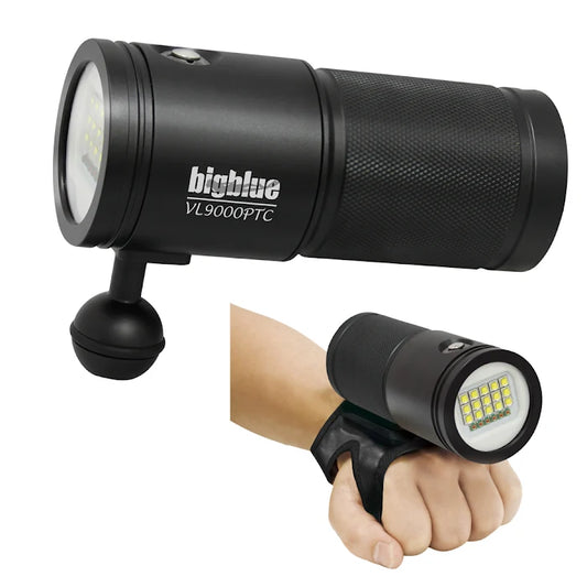 VL9000P Tri Color Li ion Rechargeable Battery High Power LED Video Light With Three Color Output