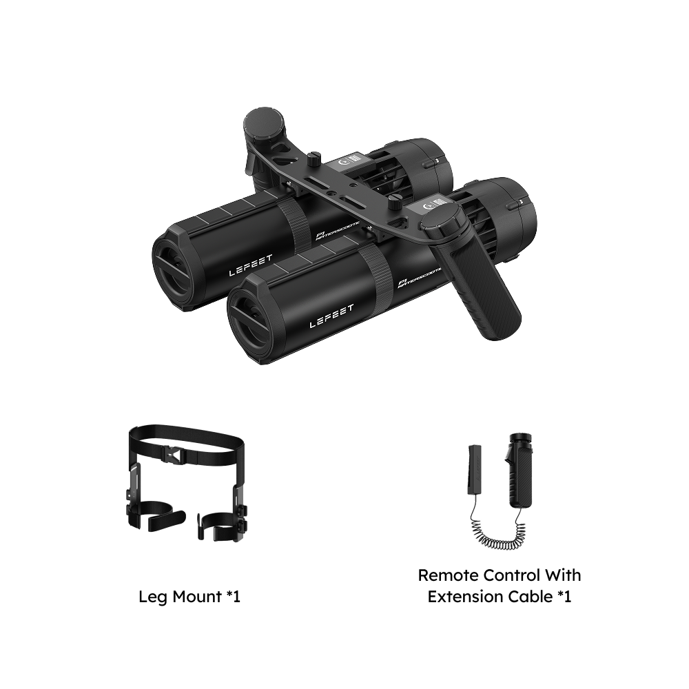 LEFEET P1 & P1 XR Dual Unit | High-Performance Underwater Scooter With Twin Motors