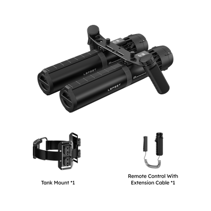 LEFEET P1 & P1 XR Dual Unit | High-Performance Underwater Scooter With Twin Motors