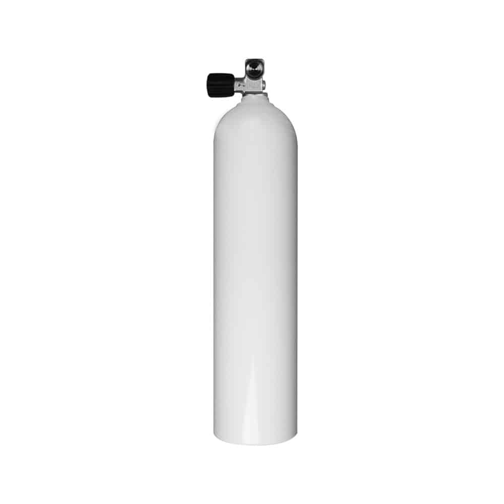 7 litran Luxfer-pullo, alumiininen 200 bar G5/8 -venttiili