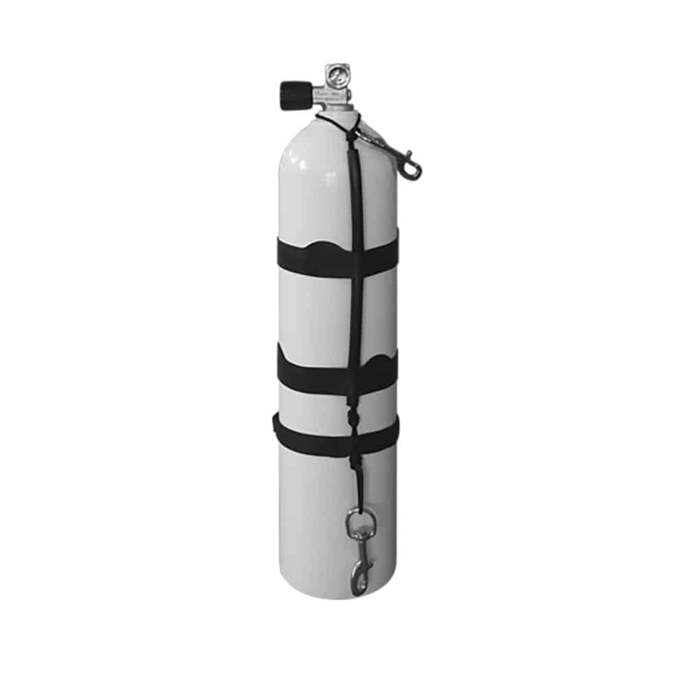 7 litran Luxfer-pullo, alumiininen 200 bar G5/8 -venttiili